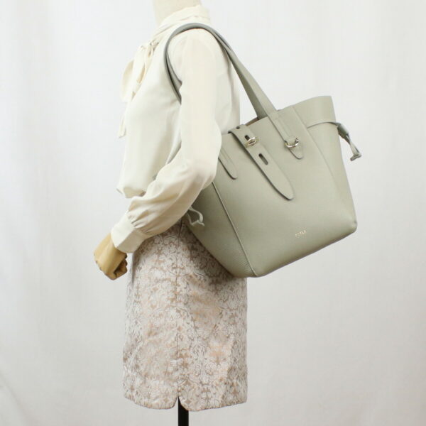 furbzt0fua031 b Furla Net Tote Bag Gray