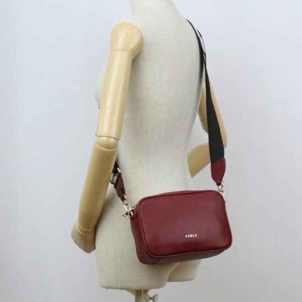 furwb00243011 a Furla Real Crossbody Shoulder Bag Red