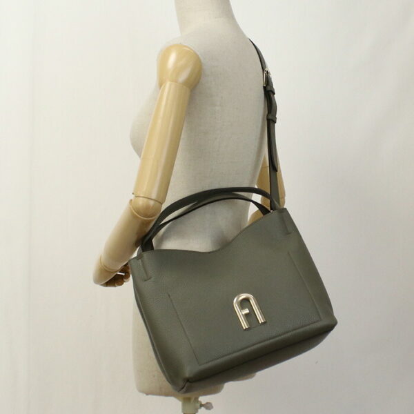 furwb00507031 b Furla Primula Handbag Khaki