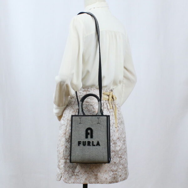 furwb00831011 b Furla Opportunity Handbag 2way Gray