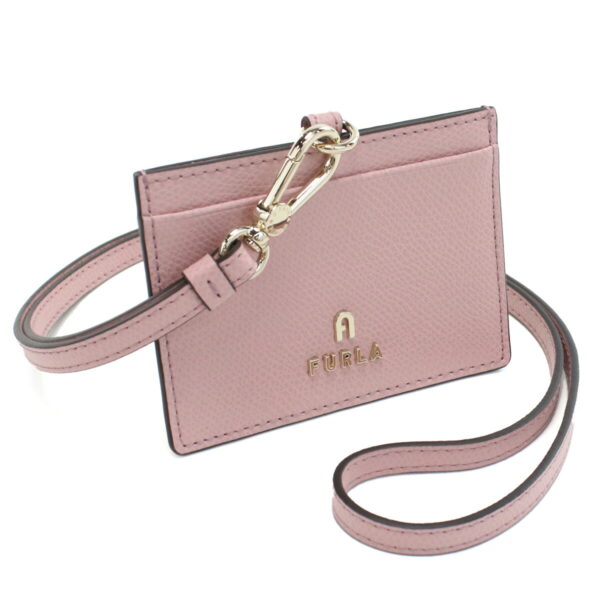 furwp00321011 1 Furla Camelia Card Holder Pink