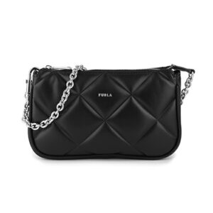 gfuzwe002180426 1 Prada Signeau Nappa Leather Shoulder Bag Black