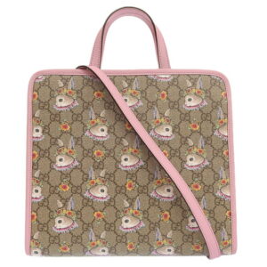 gu0598 1 Louis Vuitton Locky BB Monogram Canvas 2Way Bag Rose Poudre