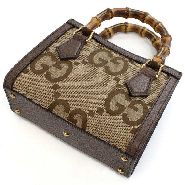 guc655661011 4 Gucci Diana Handbag Brown