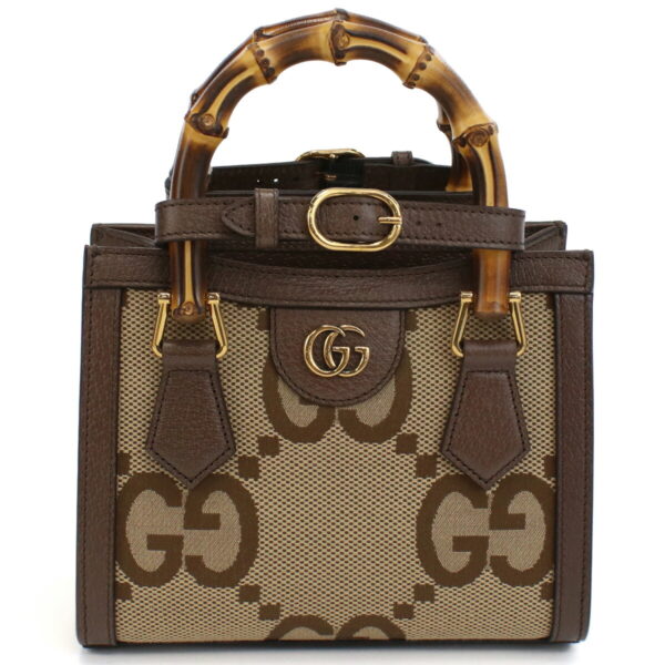 guc655661011 5 Gucci Diana Handbag Brown