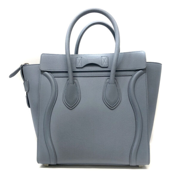 h2200709 3 Celine Luggage Micro Shopper Bag Blue