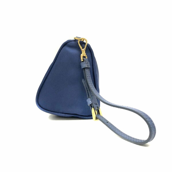 h2202659 2 Prada Nylon Pouch Blue Blue