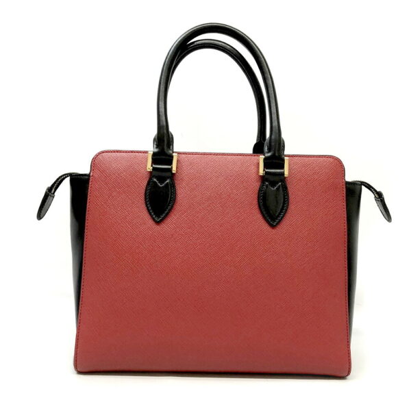 h2203706 3 Prada 2WAY Handbag Red Black