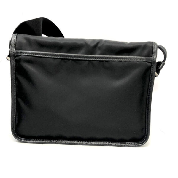 h2204800 3 Prada Shoulder Bag Tessuto Saffiano Black