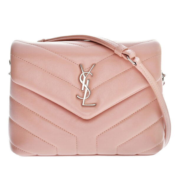 ik 00 0436950 00 Yves Saint Laurent Lulu Shoulder Bag Leather Pink