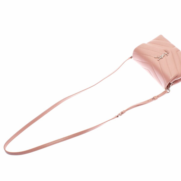 ik 00 0436950 02 Yves Saint Laurent Lulu Shoulder Bag Leather Pink