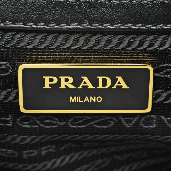 ik 00 0439768 010 Prada Tote Bag Jacquard Black