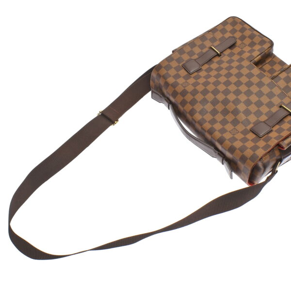 ik 00 0439864 02 Louis Vuitton Damier Broadway Shoulder Bag Ebene