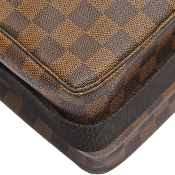 ik 00 0439864 07 Louis Vuitton Damier Broadway Shoulder Bag Ebene