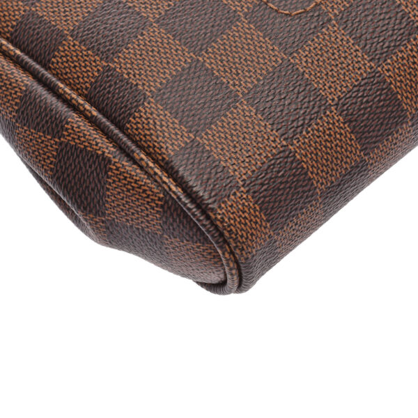 ik 00 0439919 07 Louis Vuitton Damier Favorite MM 2WAY Shoulder Bag Ebene Brown