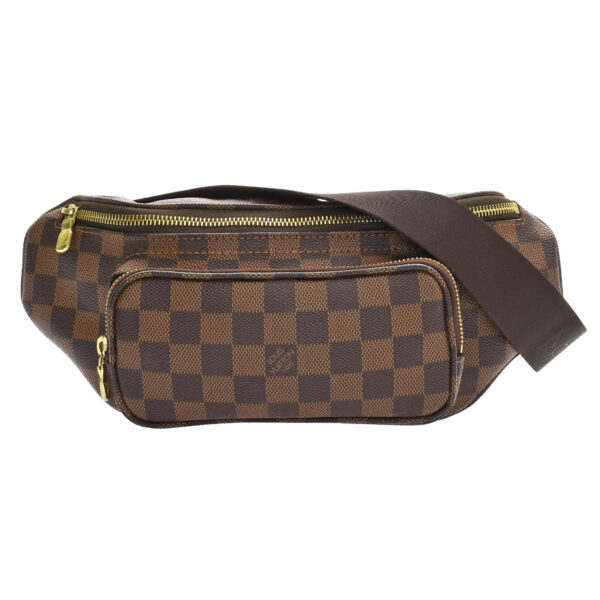 ik 00 0440067 00 Louis Vuitton Damier Bum Bag Melville Ebene Hardware