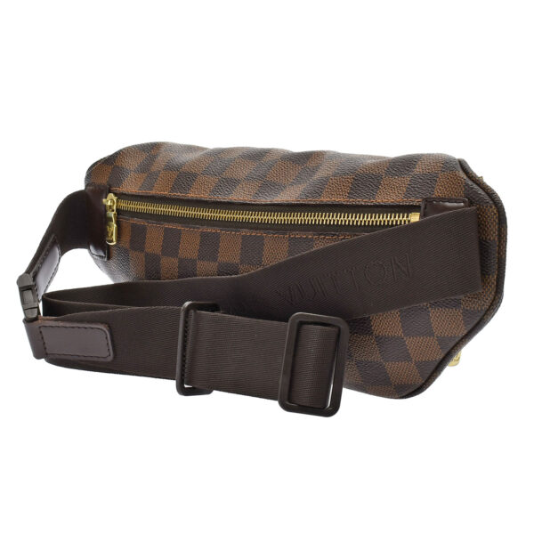 ik 00 0440067 01 Louis Vuitton Damier Bum Bag Melville Ebene Hardware