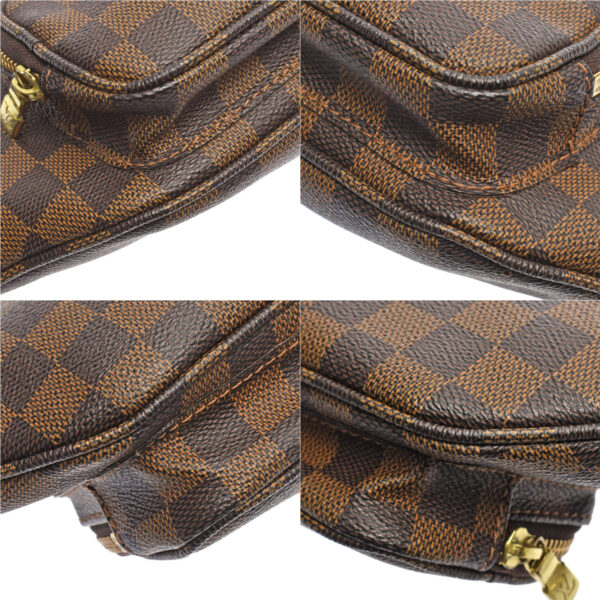 ik 00 0440067 07 Louis Vuitton Damier Bum Bag Melville Ebene Hardware