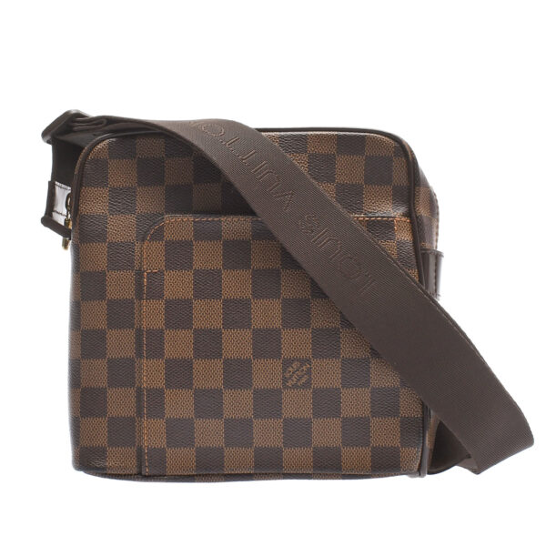 ik 00 0441025 00 Louis Vuitton Damier Olaf PM Shoulder Bag Ebene