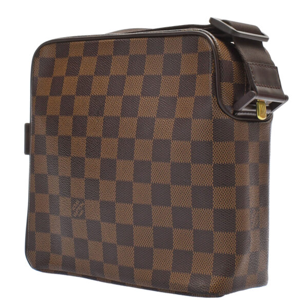 ik 00 0441025 01 Louis Vuitton Damier Olaf PM Shoulder Bag Ebene