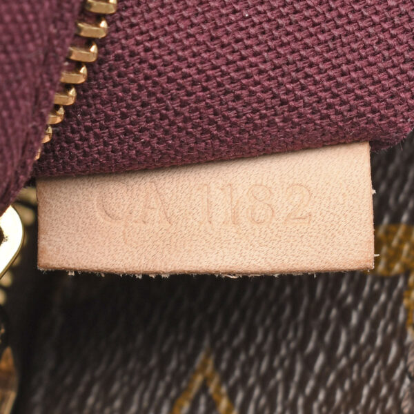 ik 00 0441044 014 Louis Vuitton Monogram Raspail PM Tote Bag Brown