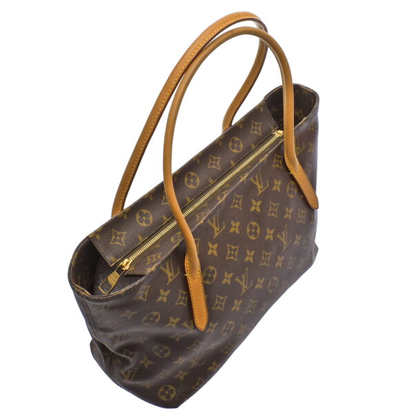 ik 00 0441044 02 Louis Vuitton Monogram Raspail PM Tote Bag Brown