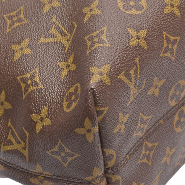 ik 00 0441044 06 Louis Vuitton Monogram Raspail PM Tote Bag Brown