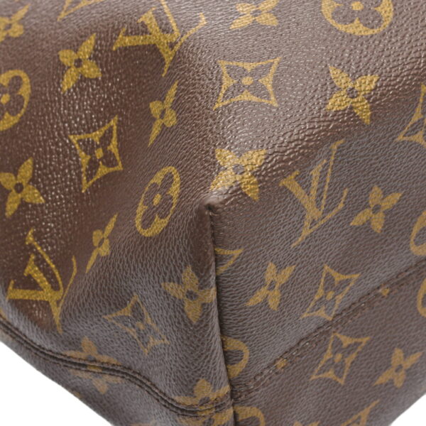 ik 00 0441044 08 Louis Vuitton Monogram Raspail PM Tote Bag Brown