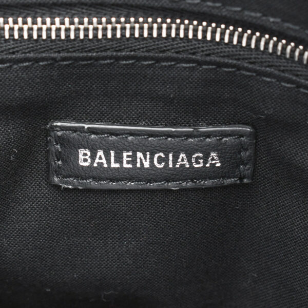 ik 00 0442023 09 Balenciaga Trade Tote S 2Way Bag Canvas Black