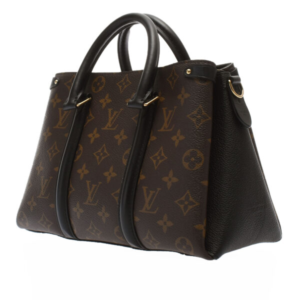 ik 00 0442024 01 Louis Vuitton Monogram Soufflot NV BB 2WAY Handbag Noir Black