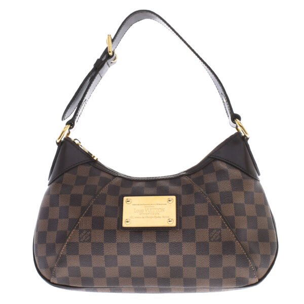 ik 00 0446042 00 Louis Vuitton Damier Thames PM Shoulder Bag Ebene