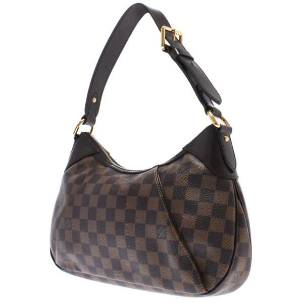 ik 00 0446042 01 Louis Vuitton Damier Thames PM Shoulder Bag Ebene