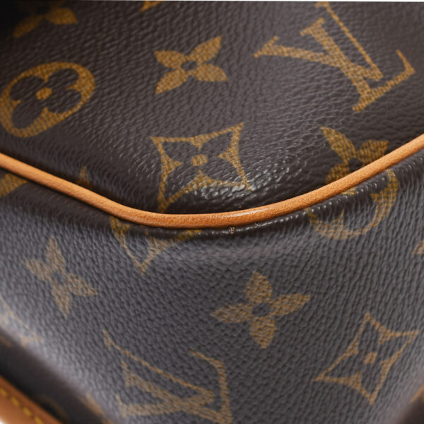 ik 00 0446046 05 Louis Vuitton Monogram Sologne Shoulder Bag Brown