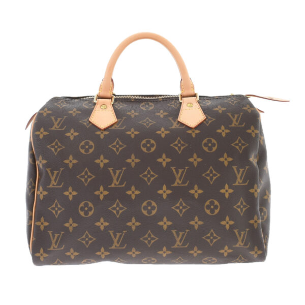 ik 00 0446108 00 Louis Vuitton Monogram Speedy 30 Handbag Brown