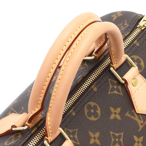 ik 00 0446108 02 Louis Vuitton Monogram Speedy 30 Handbag Brown