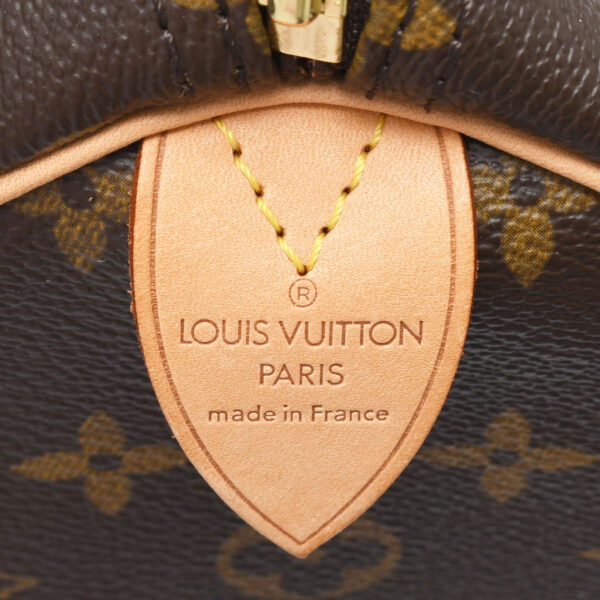 ik 00 0446108 09 Louis Vuitton Monogram Speedy 30 Handbag Brown