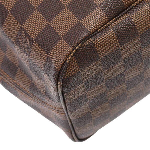 ik 00 0446110 07 Louis Vuitton Damier Neverfull MM Tote Bag Ebene