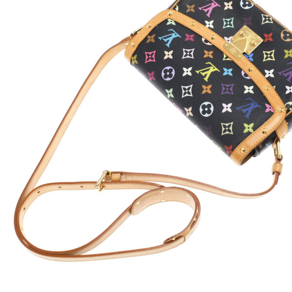 ik 00 0446131 02 Louis Vuitton Multicolor Sologne Shoulder Bag Noir