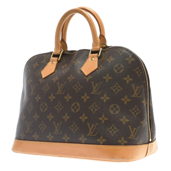 ik 00 0446423 01 Louis Vuitton Monogram Alma PM Model Handbag Marron