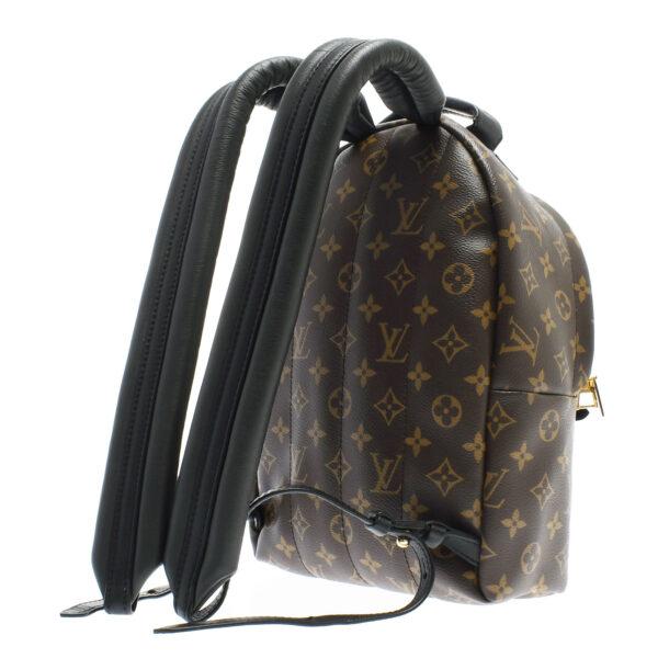 ik 00 0448508 01 Louis Vuitton Monogram Palm Springs Backpack PM Black