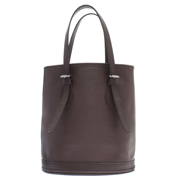 ik 00 0448520 00 Louis Vuitton Epi Bucket PM Tote Bag Mocha