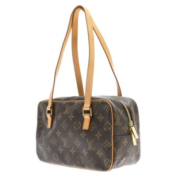 ik 00 0449555 01 Louis Vuitton Monogram City MM Shoulder Bag Brown