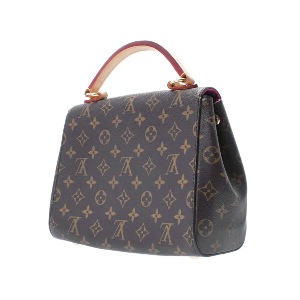 ik 00 0449565 01 Louis Vuitton Monogram Cluny BB 2WAY Handbag Coquelicot