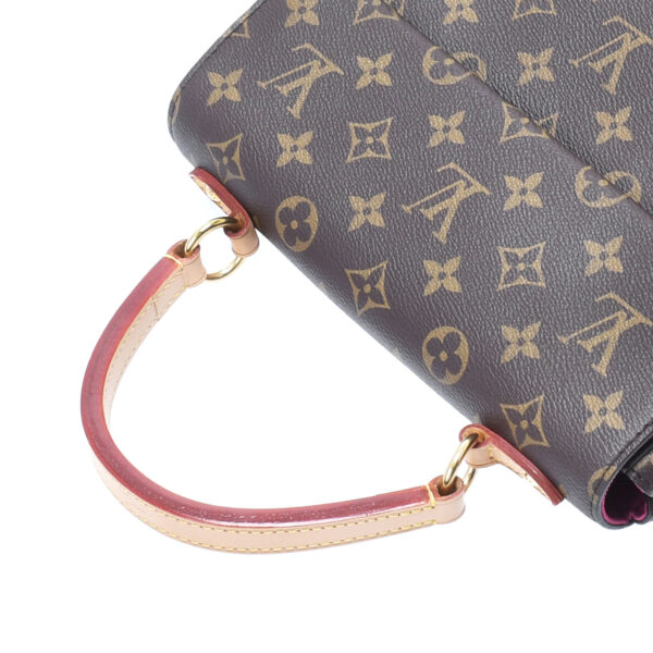 ik 00 0449565 02 Louis Vuitton Monogram Cluny BB 2WAY Handbag Coquelicot