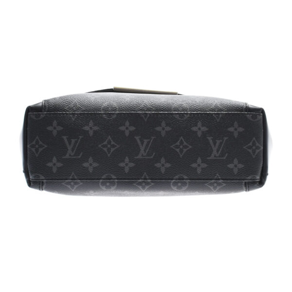 ik 00 0449600 03 Louis Vuitton Monogram Eclipse Messenger Explorer PM Shoulder Bag Black