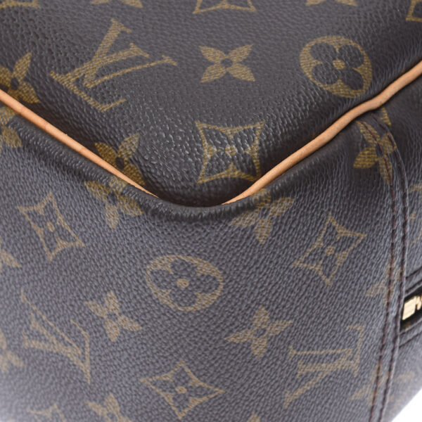 ik 00 0450847 10 Louis Vuitton Monogram Deauville Handbag Brown