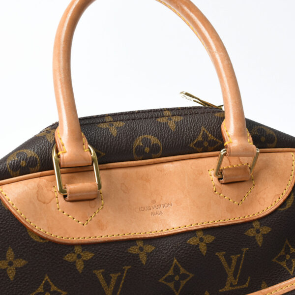 ik 00 0450847 12 Louis Vuitton Monogram Deauville Handbag Brown