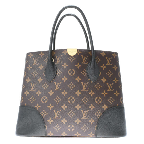 ik 00 0450855 00 Louis Vuitton Monogram Flandrine Handbag Brown Black