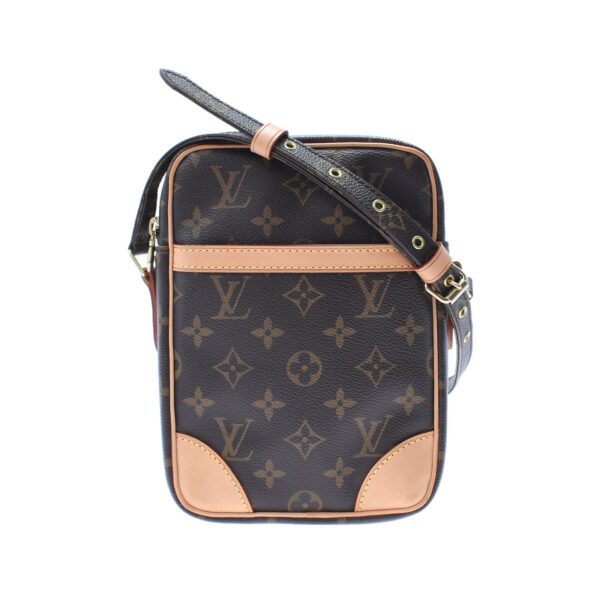 ik 00 0450895 1 Louis Vuitton Monogram Danube Shoulder Bag Brown