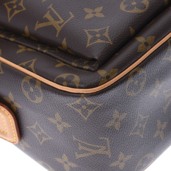 ik 00 0450953 7 Louis Vuitton Monogram Viva Cite GM Shoulder Bag Brown